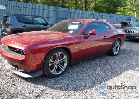 2020 Dodge Challenger R/T из США, поврежденный, VIN 2C3CDZBT9LH124804